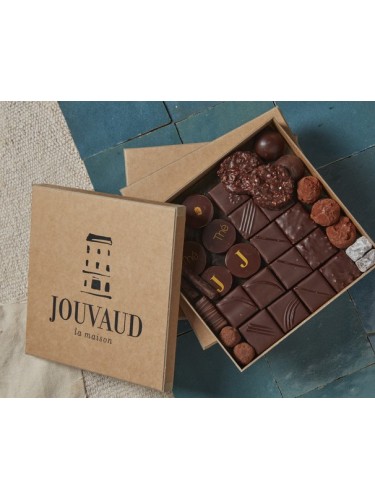 le ballotin de chocolats noirs 300gr