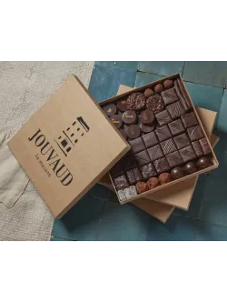 le ballotin de chocolats noirs 500gr