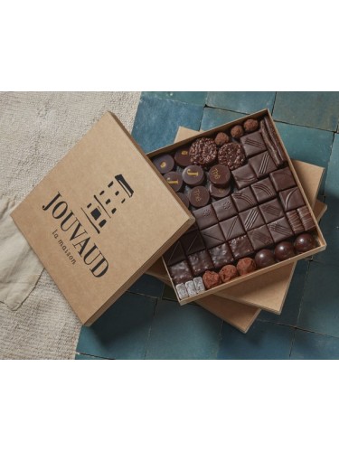 le ballotin de chocolats noirs 500gr