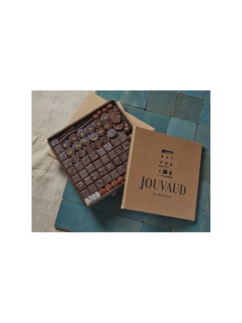 le ballotin de chocolats noirs 750gr