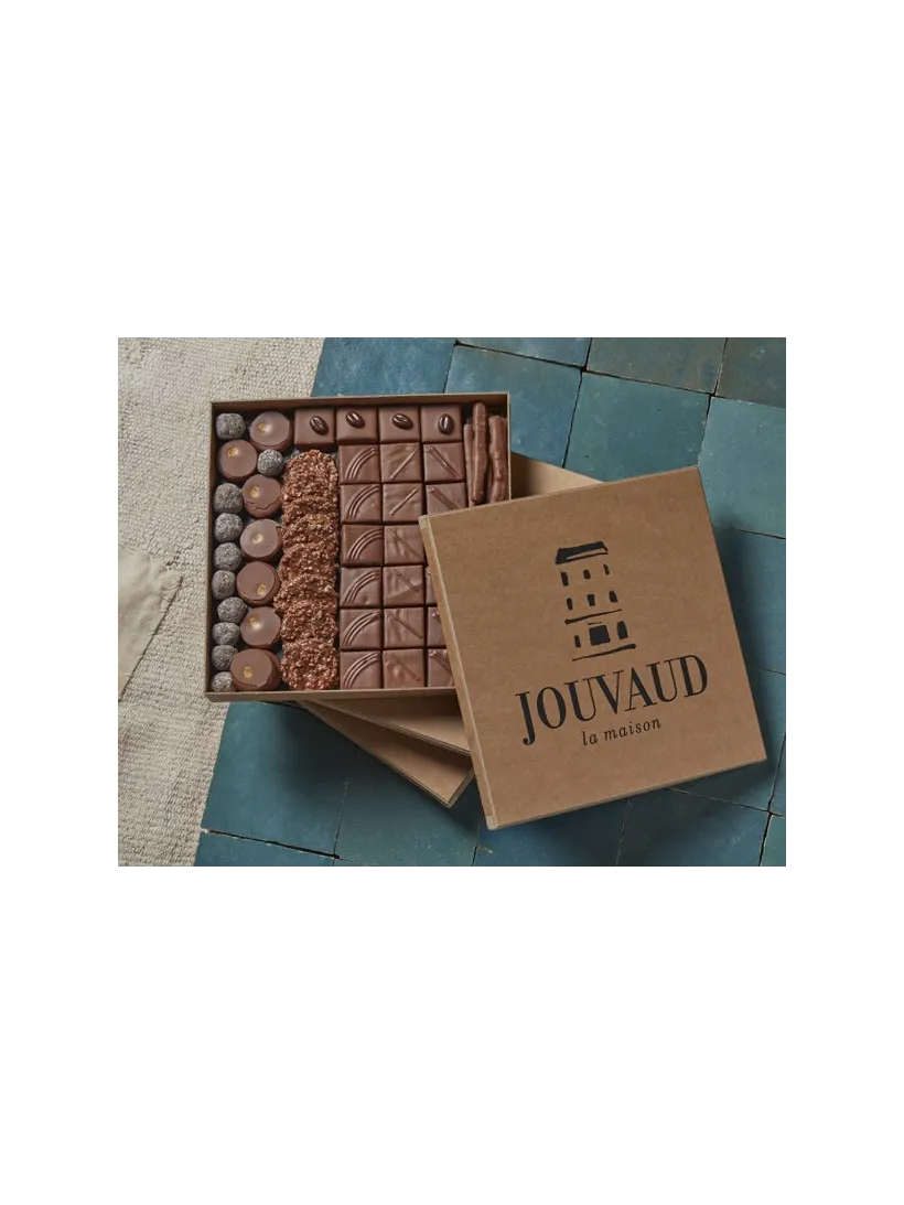 Le ballotin de chocolats au lait 500g