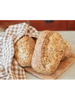 Pavé aux graines