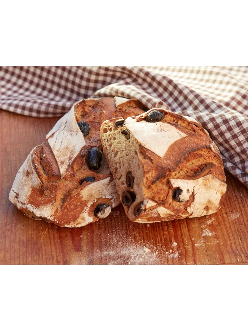 Pain aux olives