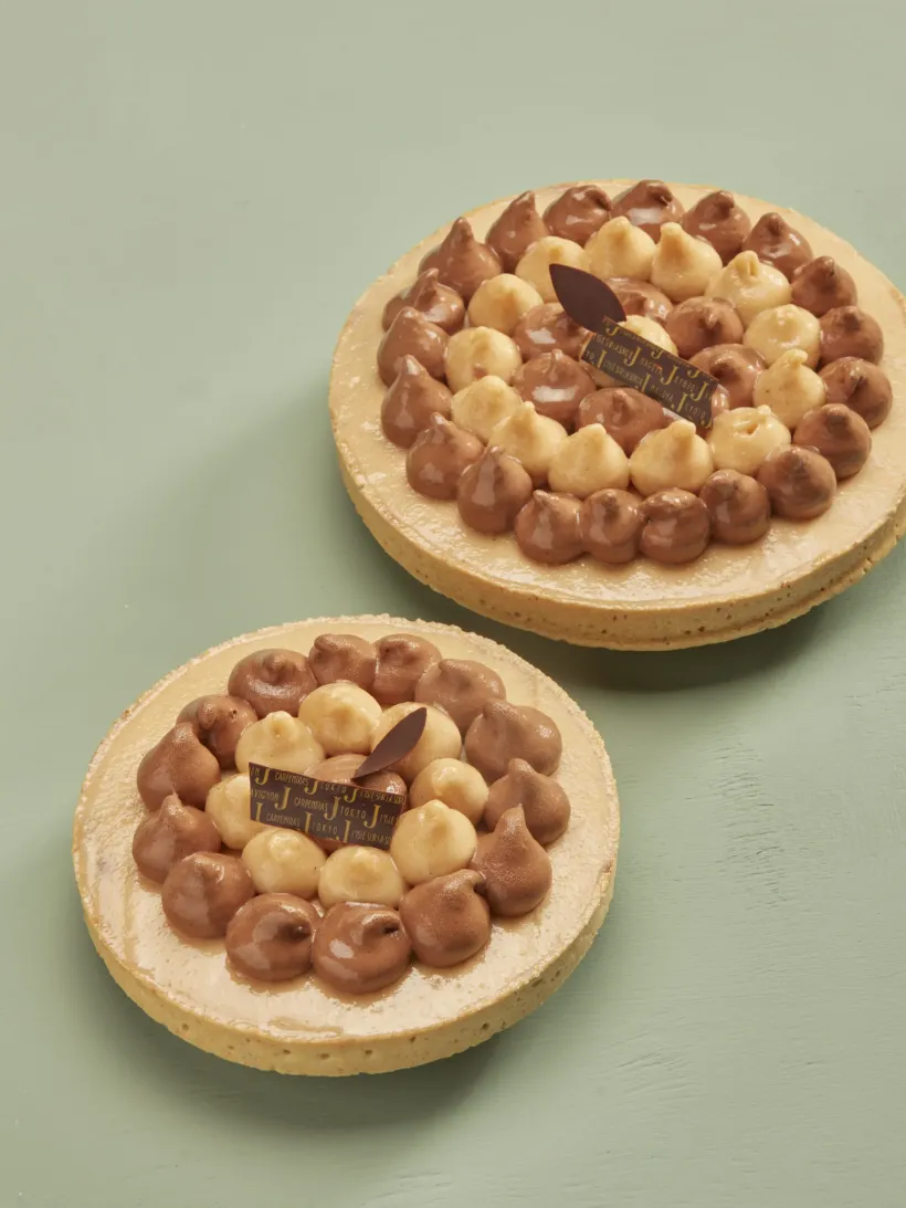 Tarte Belle-Hélène glacée Tarte Belle-Hélène glacée