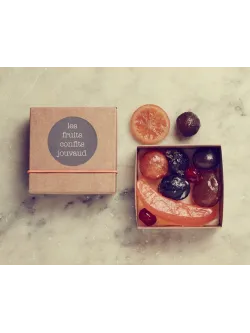 Les fruits confits assortis